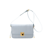Women's Fashionable Small High-quality One-shoulder Messenger Bag Cowhide Leather Horizontal Square Crossbody Shoulder Bag