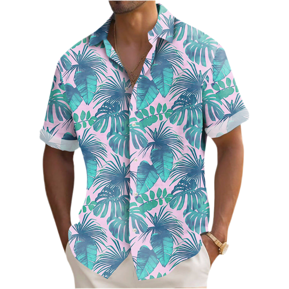 Hawaii Beach Men's Clothing Print Shirt Casual - Acquisti Online