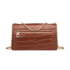 Women's Fashion High-end Trend Shoulder Bag Large Capacity Original Leather Shoulder Chain Strip Women Crossbody BagBag