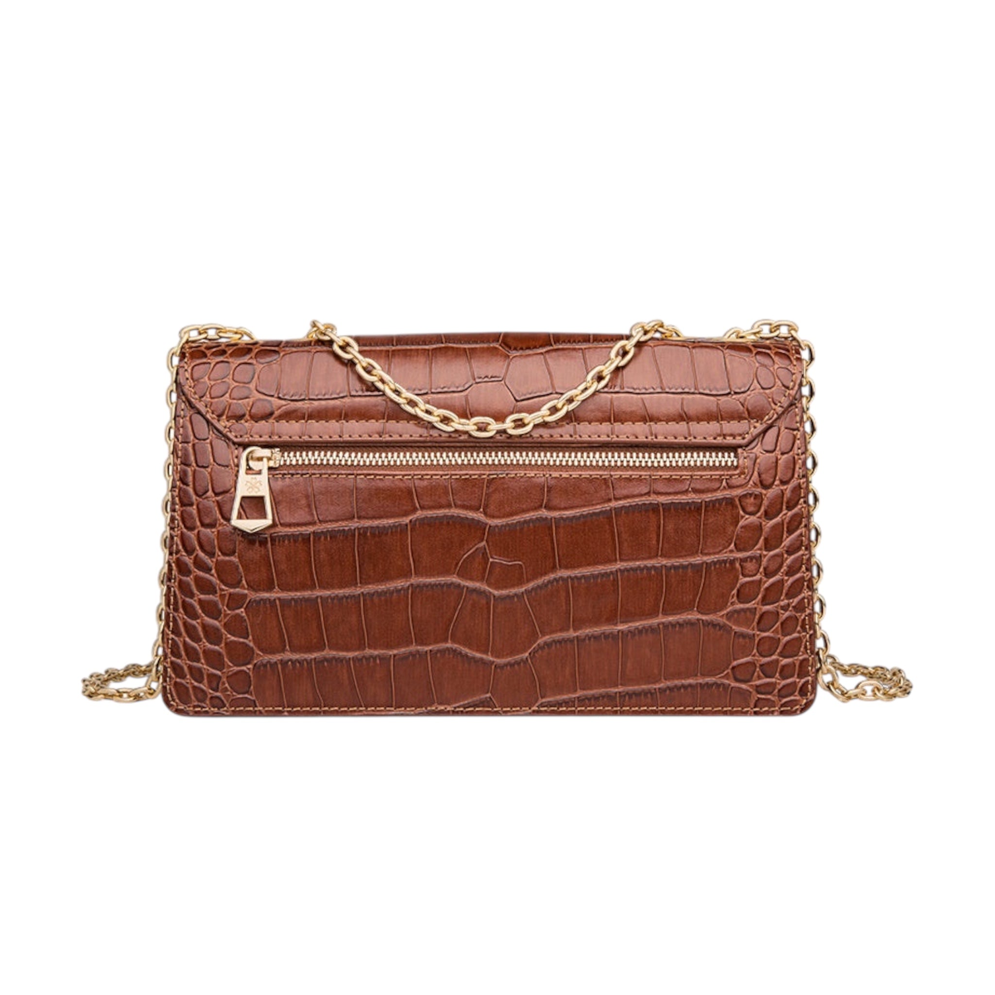 Damesmode High-end Trend Schoudertas Grote Capaciteit Originele Leren Schouderketting Strip Dames Crossbody Tas