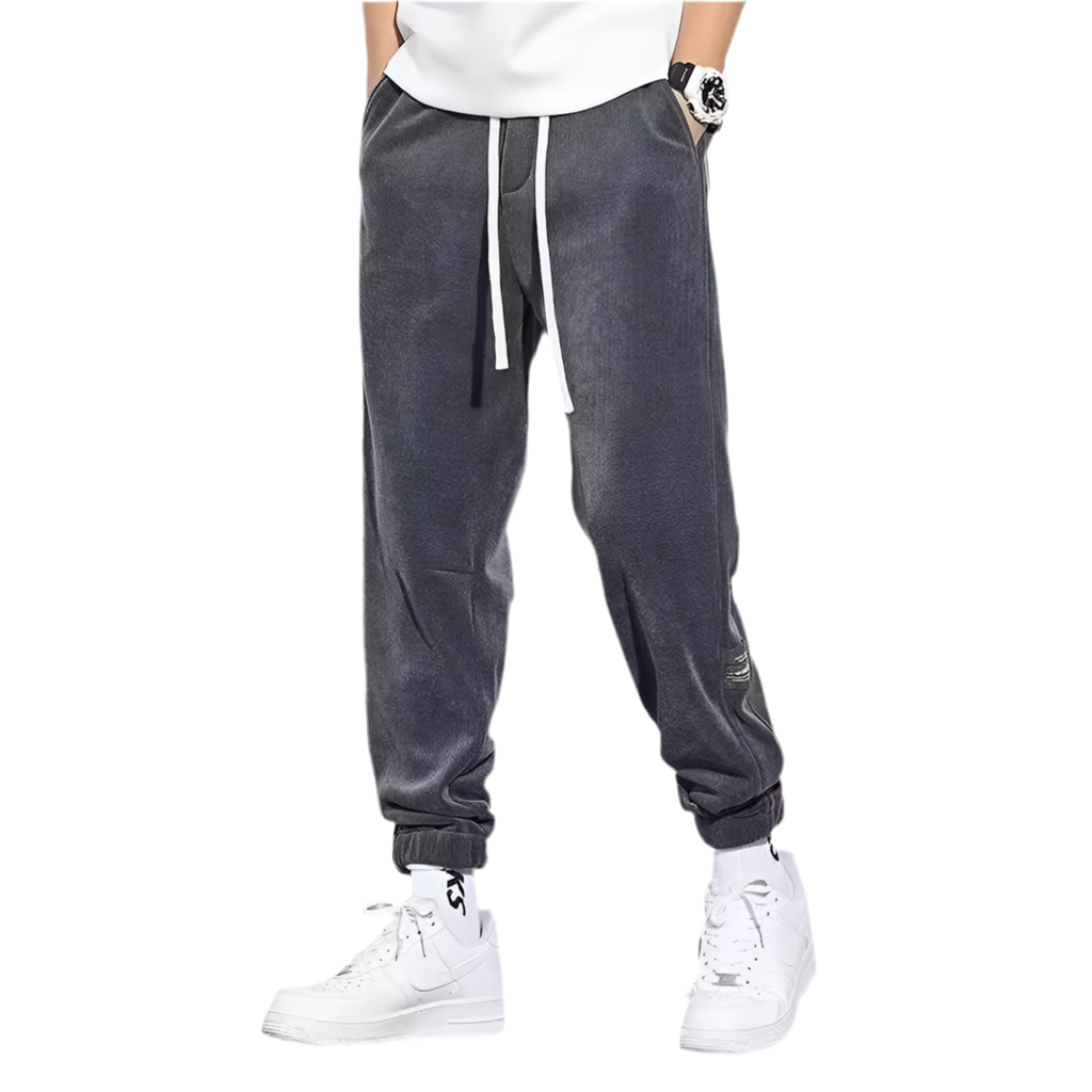 Men's Casual All-matching Pants Corduroy Sweatpants - Acquisti Online