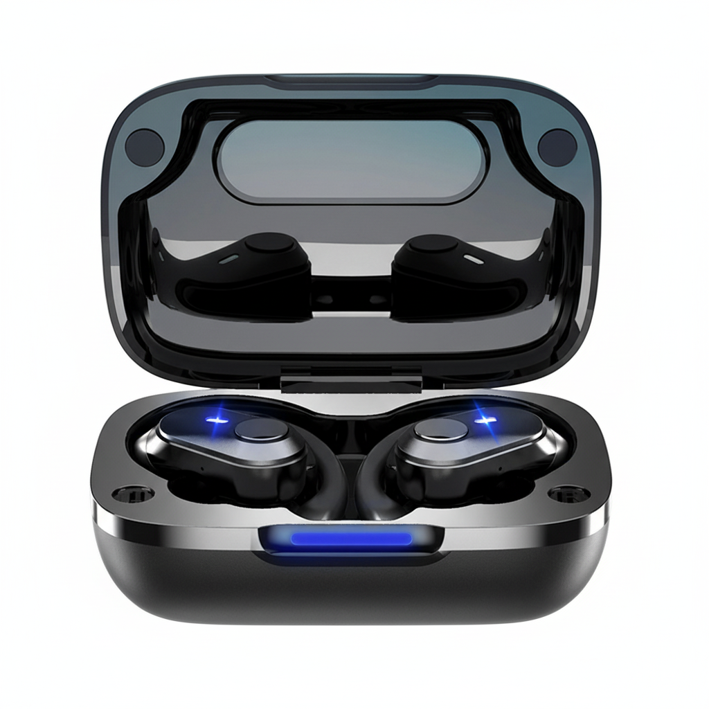 T59 Wireless Bluetooth Headphone TWS 5.1 Wireless Earbuds Noise Cancelling Waterproof Earphone Earhook Headphone