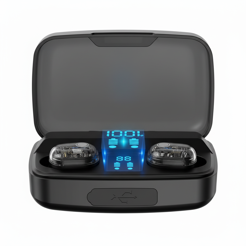 TWS Bluetooth 5.0 Earphones Wireless Headphones HiFi 9D Stereo Sports Waterproof Earbuds Headsets For Android/ioss Headphone