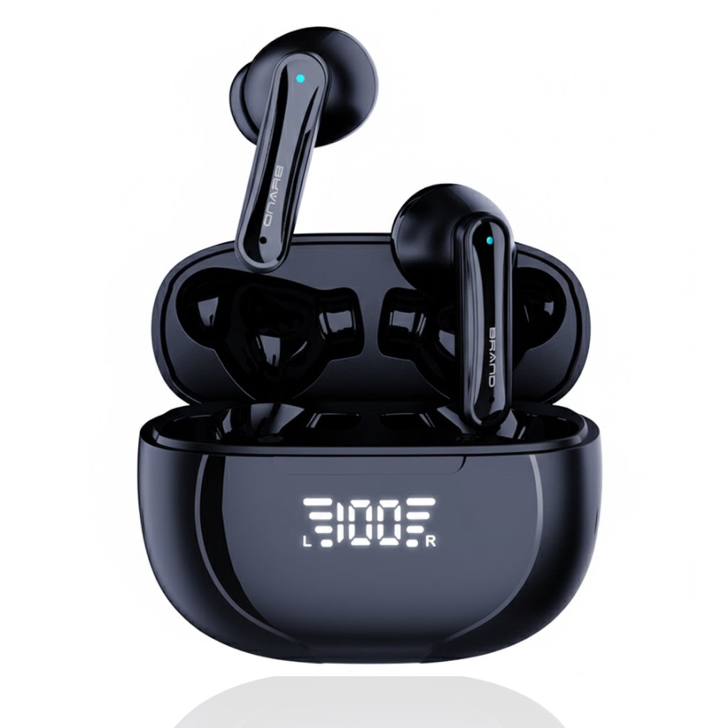 Auricolari wireless A8 Bluetooth 5.3 A8 Cuffie auricolari in-ear con microfono con cancellazione del rumore Display LED della batteria Auricolari