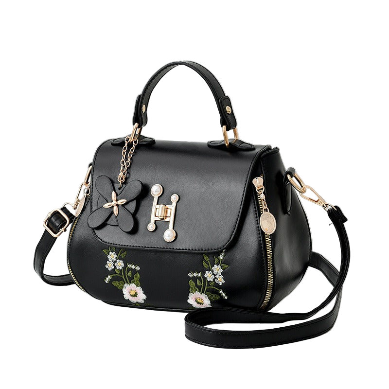 Women's Handbags Stylish Autumn New Fashion Bucket Bag Embroidered Bag Cover Single Shoulder Women Crossbody Bag