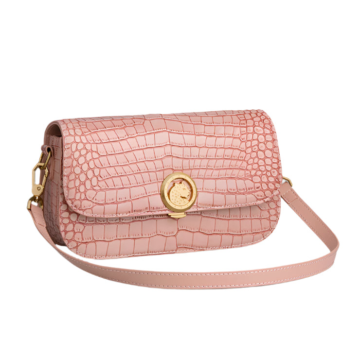 Damesmode Crossbodytas All-match leren schoudertas met meerdere zakken
