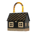 Women's Luxury Alizekerr Acrylic Box Hand Bags Fashionable Acrylic Handle House Shaped Purses And Handbags - Acquisti Online