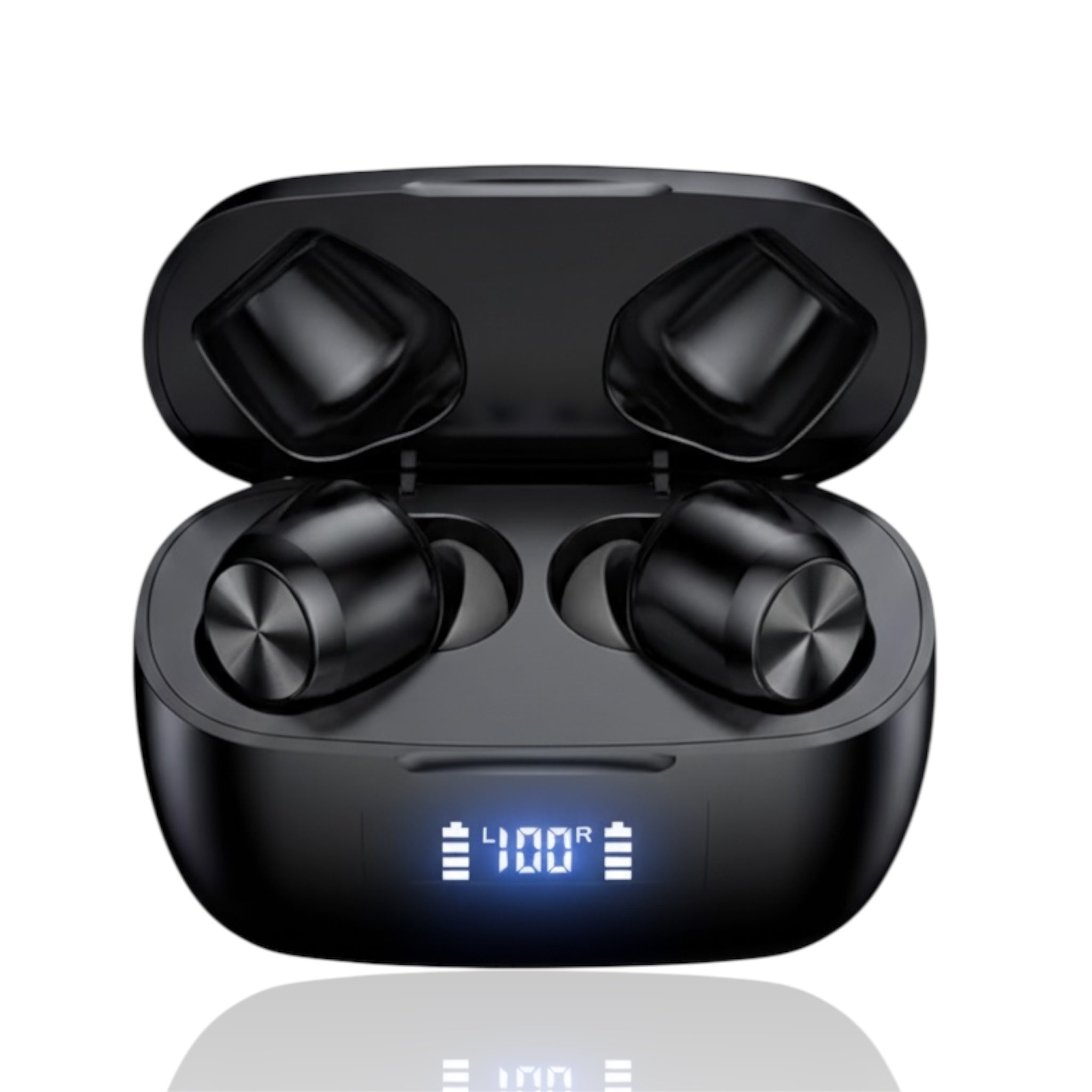Cuffie wireless T9 TWS 5.0 Bluetooth con display LED, auricolari stereo, auricolari impermeabili