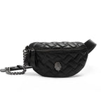 Women's Crossbody Bag Large Capacity Original Leather Shoulder Bag Lingge Chain Fashion Women's Crossbody Chest Bag