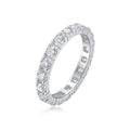 Women's Luxury Ring Moissanite Diamond Ring 925 Sterling Silver Ring Platinum Plated 18k White Gold Plated Engagement Ring