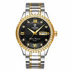 TEVISE Dames Luxe Rhinstone Handgemaakt Automatisch Mechanisch Horloge Waterdicht Roestvrij Staal Lichtgevend Horloge