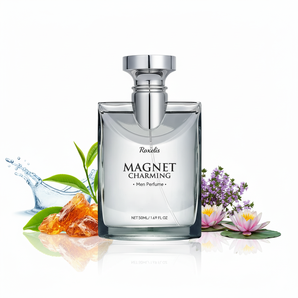 Roxelis Men's Magnet Charming Perfume 50ml Tea Aroma Fragrance Natural Fresh Fragrance Atmosphere Niche Perfume - Acquisti Online