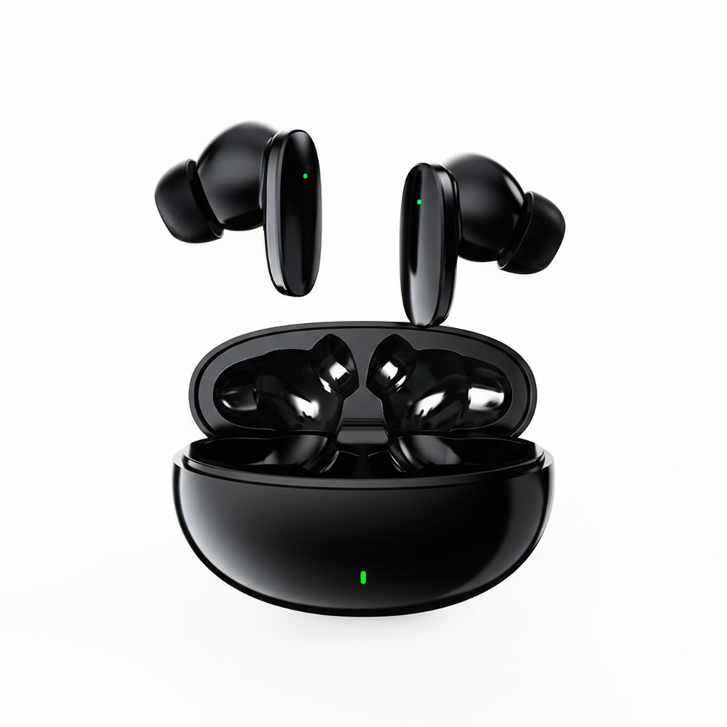 Auricolari wireless S90 True BT 5.1 TWS con controllo touch, auricolari con display LED per iOS Android iPhone