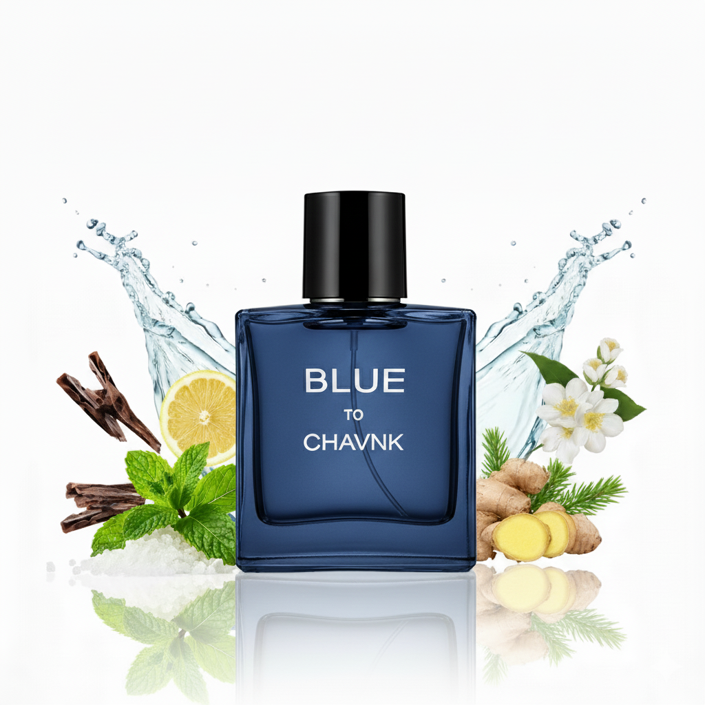 Blue De Chavnk Men's Perfume 50ml Jean Miss Eau De Perfume Light Fragrance Long Lasting Fresh Men's Luxury Perfume