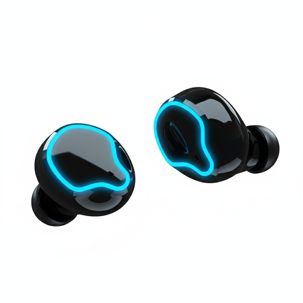 Cuffie Bluetooth wireless M9 TWS con controllo touch, auricolari in-ear impermeabili con microfono, auricolari Bluetooth