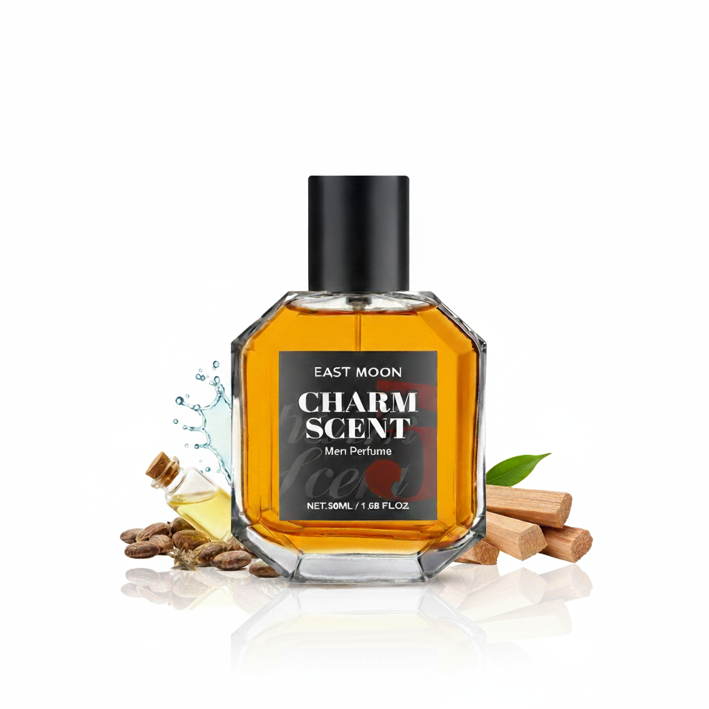 East Moon Men's Charm Scent Perfume 50ml Natural Light Frsh Long Lasting Eau De Fragrance Wood Men's Fragrance - Acquisti Online