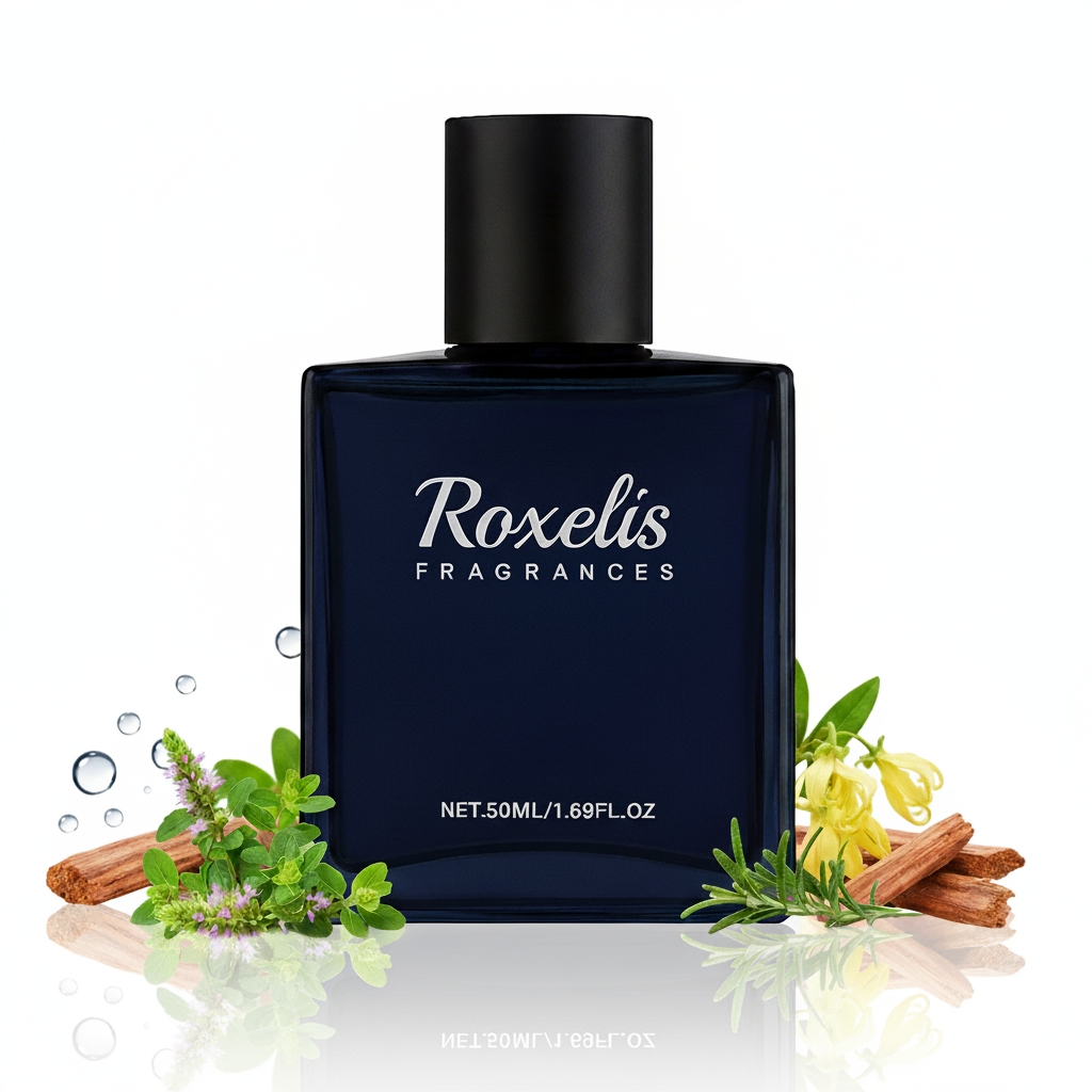 Roxelis Men's Charm Perfume 50ml Natural Fresh Long Lasting Fragrance Eau De Perfume Lauxury Men's Perfume - Acquisti Online