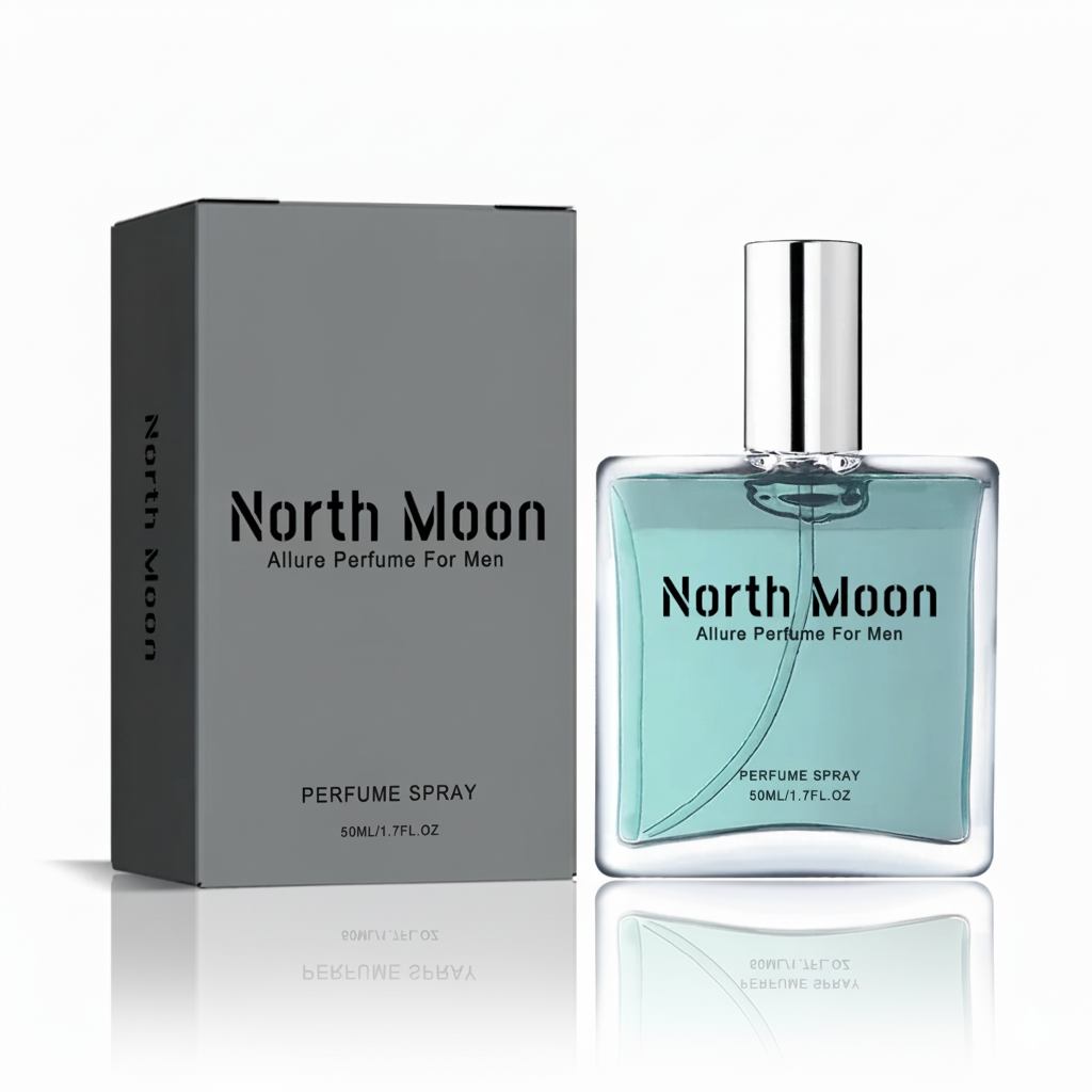 North Moon Men's Allure Perfumes 50ml Eau De Natural Fresh Long Lasting Light Fragrance Men's Niche Perfume - Acquisti Online