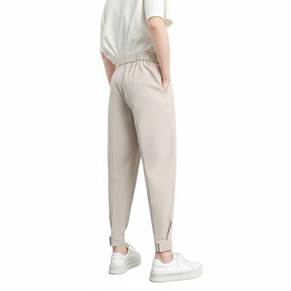 Men's Fashionable Slim Line Casual Pants High-waisted Striped Business Formal Suit Pants Men's Casual Slim Trousers Pants