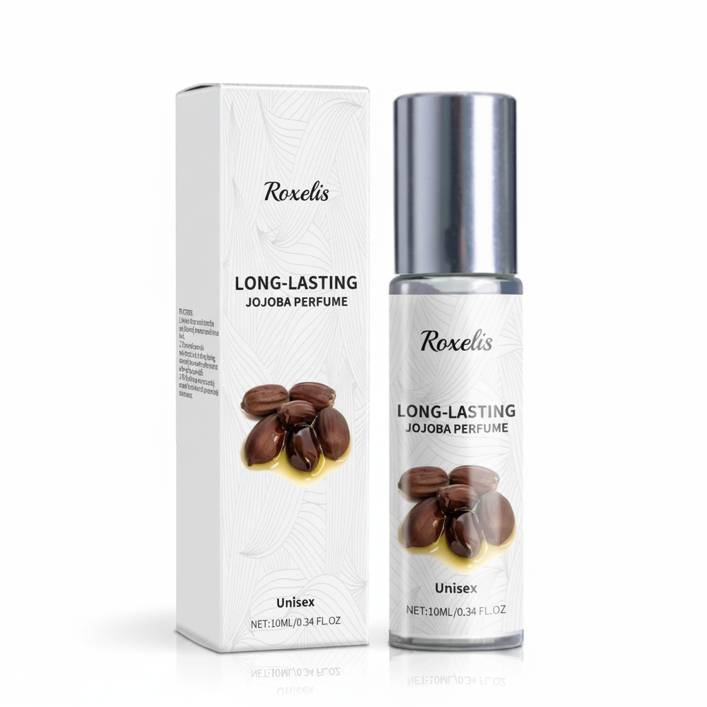 Roxelis Jojoba Perfume 10ml Rolling Ball Oil Perfume Cologne Lasting Fragrance Fresh Fragrance Light Elegant Perfume - Acquisti Online