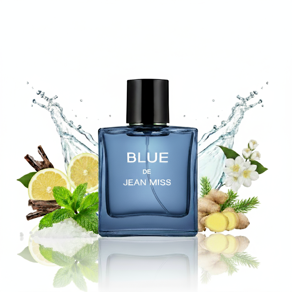 Blue De Chavnk Men's Perfume 50ml Jean Miss Eau De Perfume Light Fragrance Long Lasting Fresh Men's Luxury Perfume