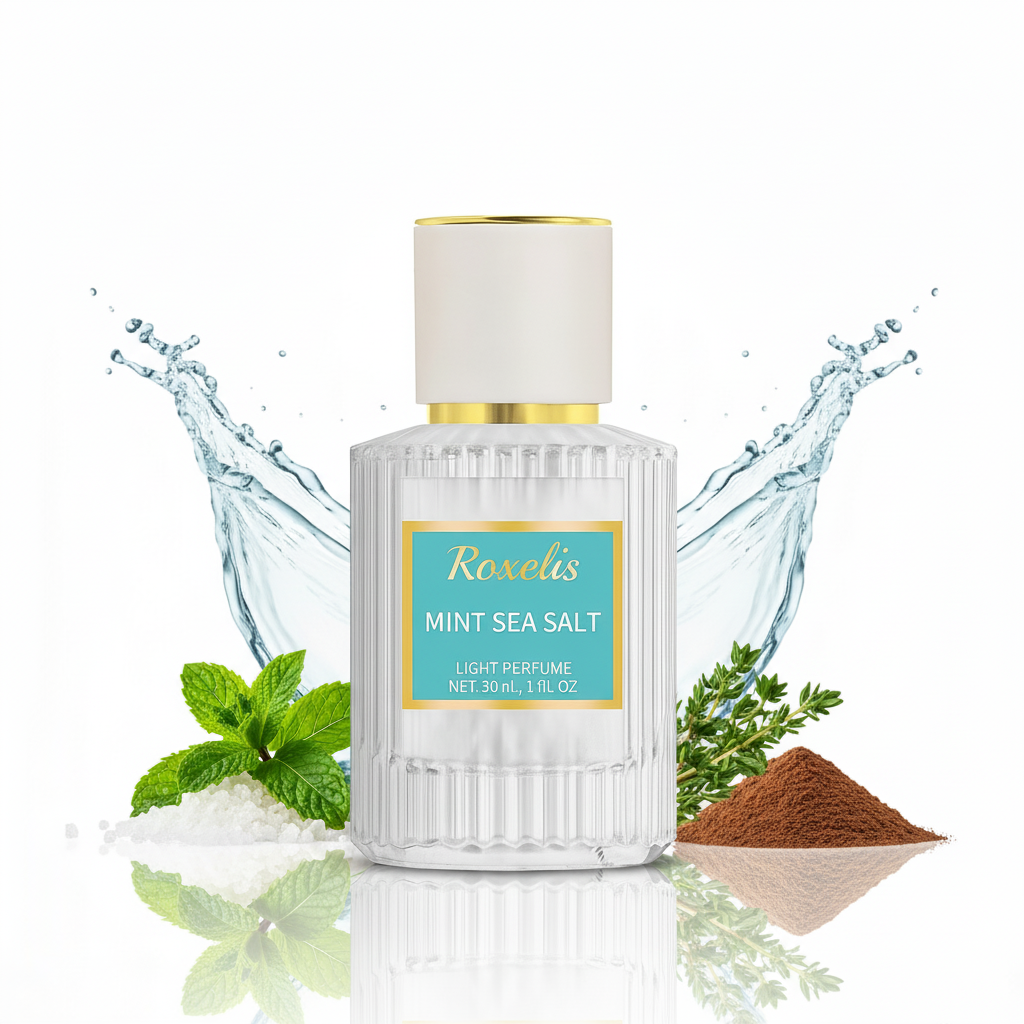 Women's Roxelis Mint Sea Salt Light Perfume 30ml Mild Fresh Elegant Long Lasting Fragrance Luxury Women's Perfume - Acquisti Online