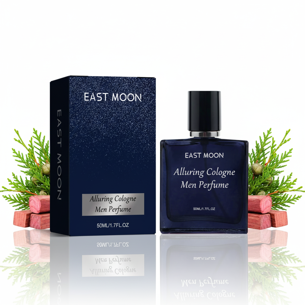 East Moon Men's Alluring Cologne Perfumes 50ml Fresh Natural Elegant Long Lasting Fragrance Men's Perfumes - Acquisti Online