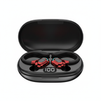 Wireless TWS F8 Bluetooth Headphones Wireless Earbuds Digital LED Display Over-Ear Earphones with Earhook Headphone