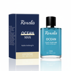 Roxelis Men's Ocean Noble Ambergris Blue Light Perfume 30ml Natural Fresh Light Fragrance Eau De Men's Perfumes - Acquisti Online