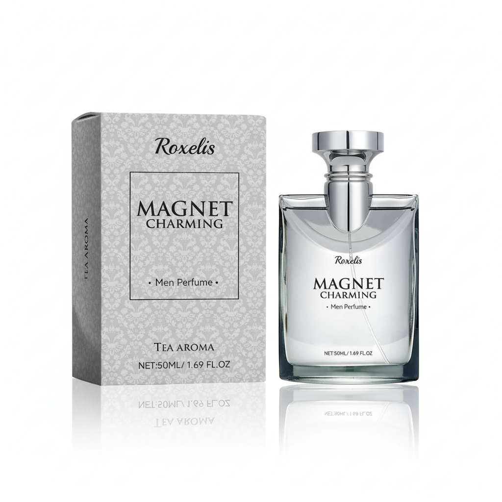 Roxelis Men's Magnet Charming Perfume 50ml Tea Aroma Fragrance Natural Fresh Fragrance Atmosphere Niche Perfume - Acquisti Online