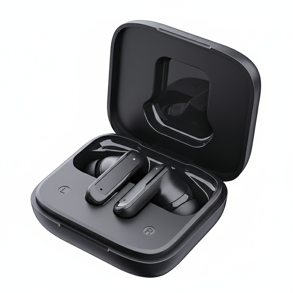 Wireless Bluetooth Touch Screen Display TWS Earbuds ANC Noise Cancelling LCD Touch Screen Display In-Ear Headphone