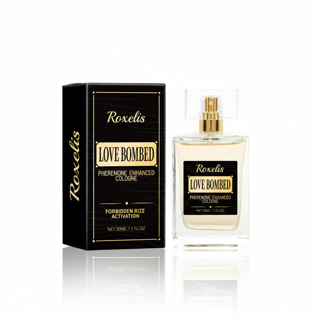 Roxelis Men's Pheremone Enhanced Cologne Love Bombed Perfume 30ml Long Lasting Light Natural Men's Fragrance - Acquisti Online