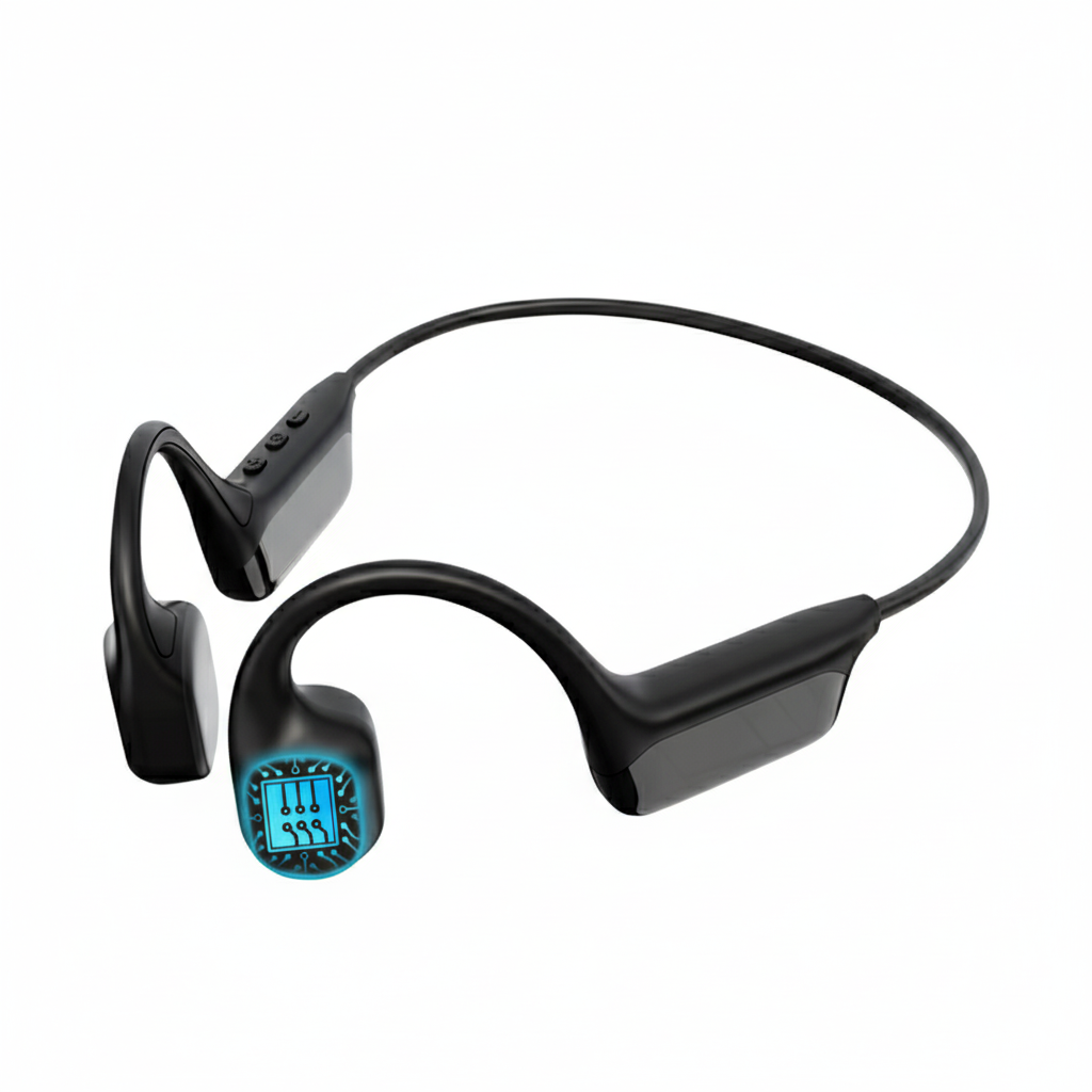 Cuffie wireless a conduzione ossea S10 Cuffie auricolari aperte impermeabili IPX8 Memoria da 32 GB Auricolari TWS Bluetooth