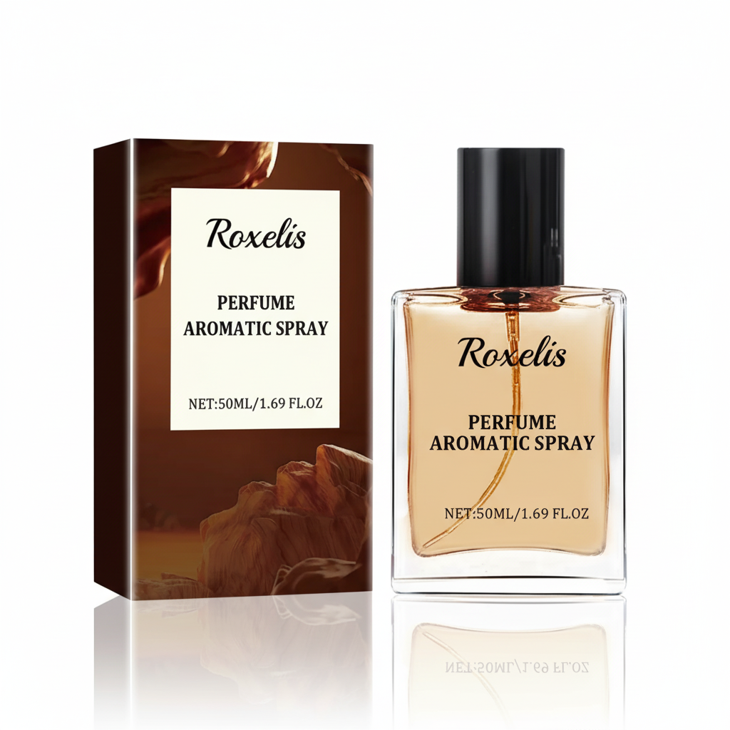 Roxelis Men's Aromatic Spray Perfume 50ml Fragrance Men Release Charm Light Elegant Fresh Atmosphere Perfume
