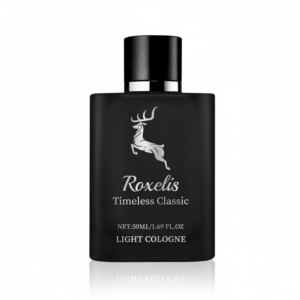 Roxelis Men's Timeless Classic Light Cologne Perfume 50ml Charm Natural Fresh Exudes Long Lasting Men's Fragrance - Acquisti Online