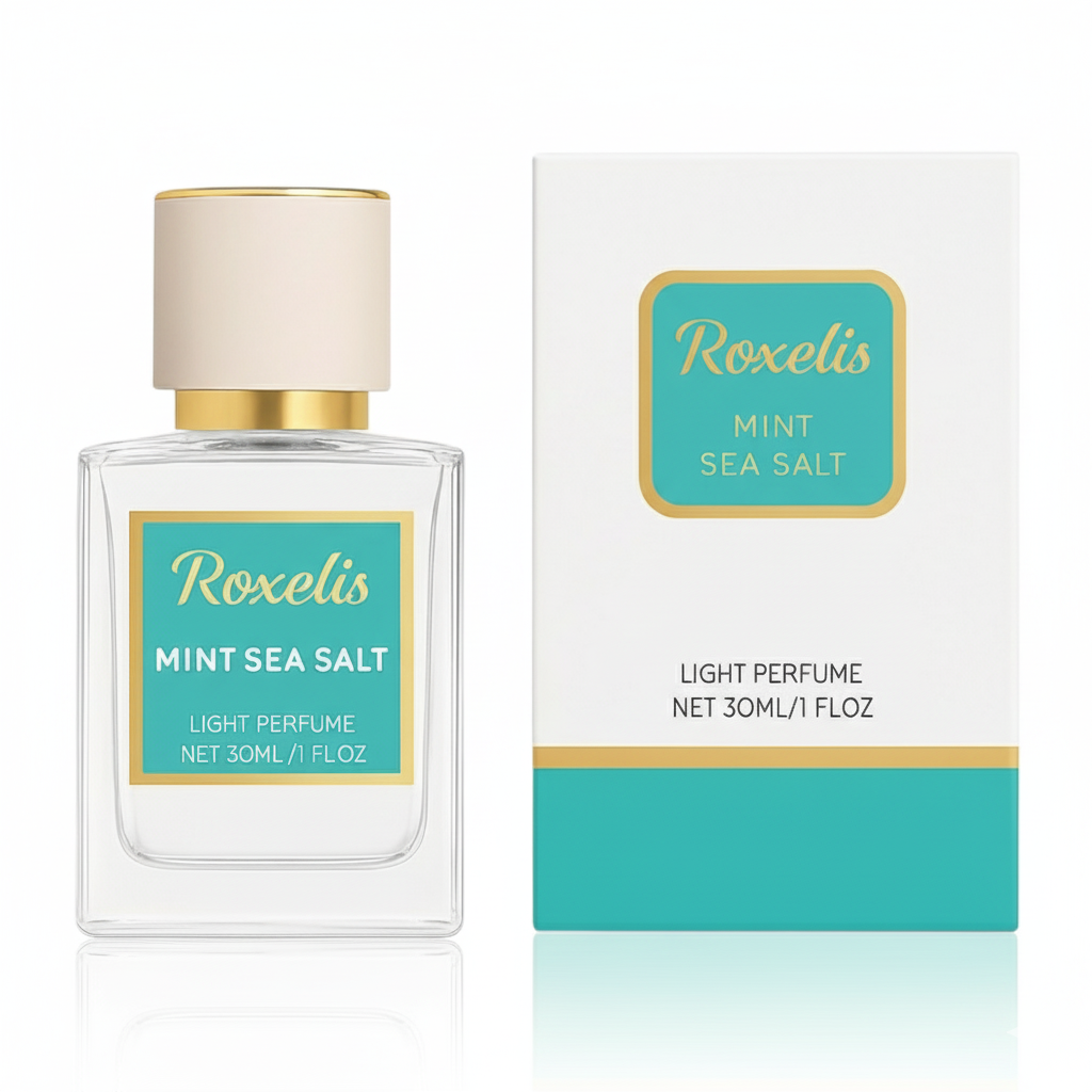 Women's Roxelis Mint Sea Salt Light Perfume 30ml Mild Fresh Elegant Long Lasting Fragrance Luxury Women's Perfume - Acquisti Online