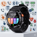 Smartwatch Multifunzione Sportivo Bluetooth da Uomo