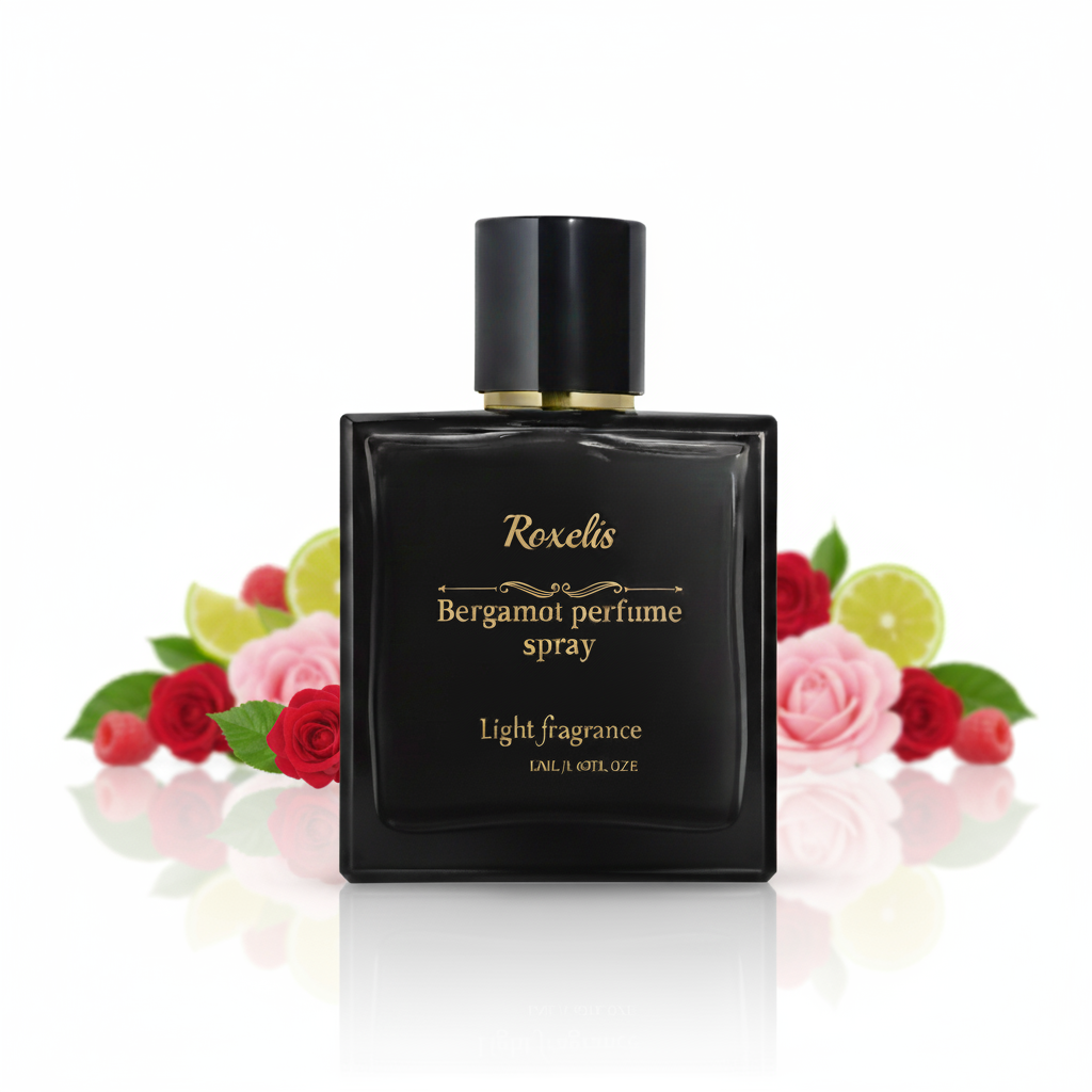 Roxelis Men's Bergamot Spray Perfumes 50ml Light Natural Fruit Fresh Fragrance Long-Lasting Portable Men's Perfume - Acquisti Online