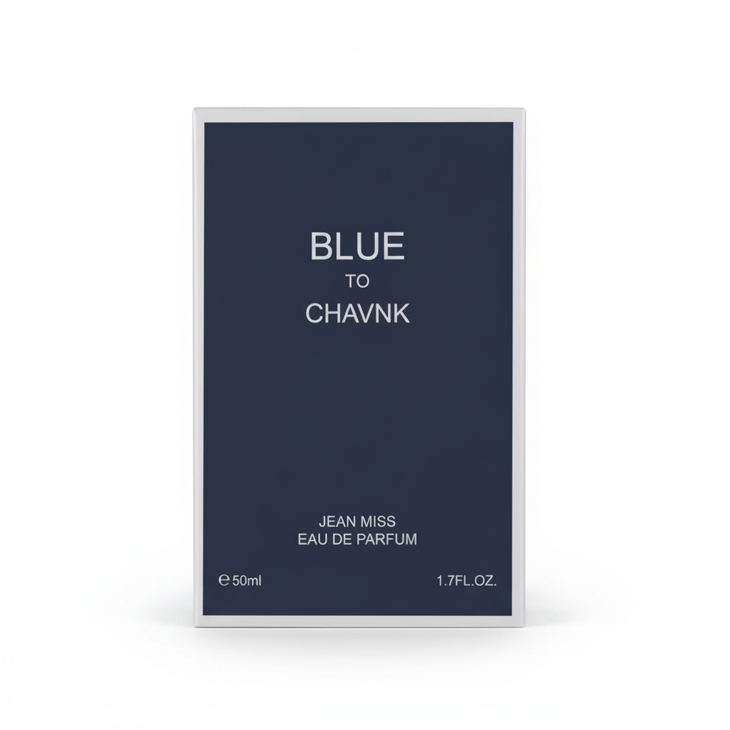 Blue De Chavnk Men's Perfume 50ml Jean Miss Eau De Perfume Light Fragrance Long Lasting Fresh Men's Luxury Perfume