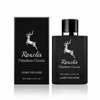 Roxelis Men's Timeless Classic Light Cologne Perfume 50ml Charm Natural Fresh Exudes Long Lasting Men's Fragrance - Acquisti Online