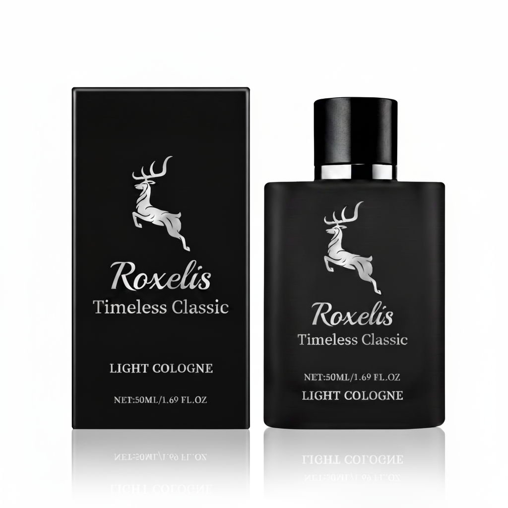 Roxelis Men's Timeless Classic Light Cologne Perfume 50ml Charm Natural Fresh Exudes Long Lasting Men's Fragrance - Acquisti Online