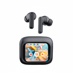 Wireless Bluetooth Touch Screen Display TWS Earbuds ANC Noise Cancelling LCD Touch Screen Display In-Ear Headphone