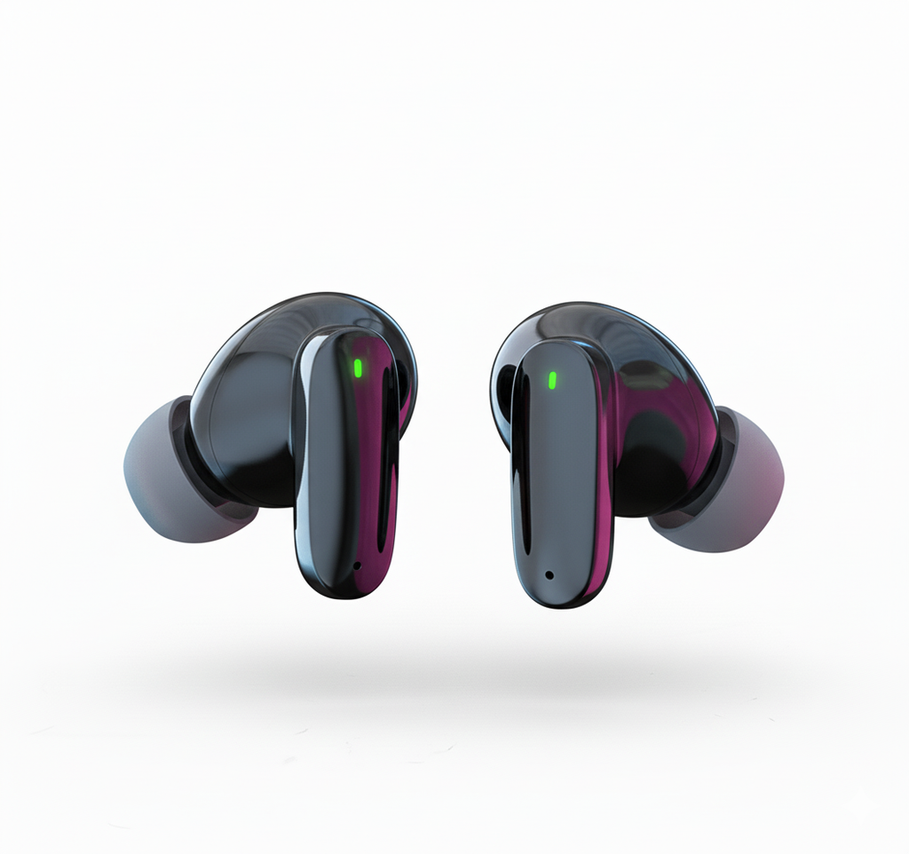 S90 True Wireless Earphones BT 5.1 TWS Touch Control Headphones Earbuds LED Display Earbuds for IOS Android iPhone