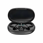 Wireless TWS F8 Bluetooth Headphones Wireless Earbuds Digital LED Display Over-Ear Earphones with Earhook Headphone