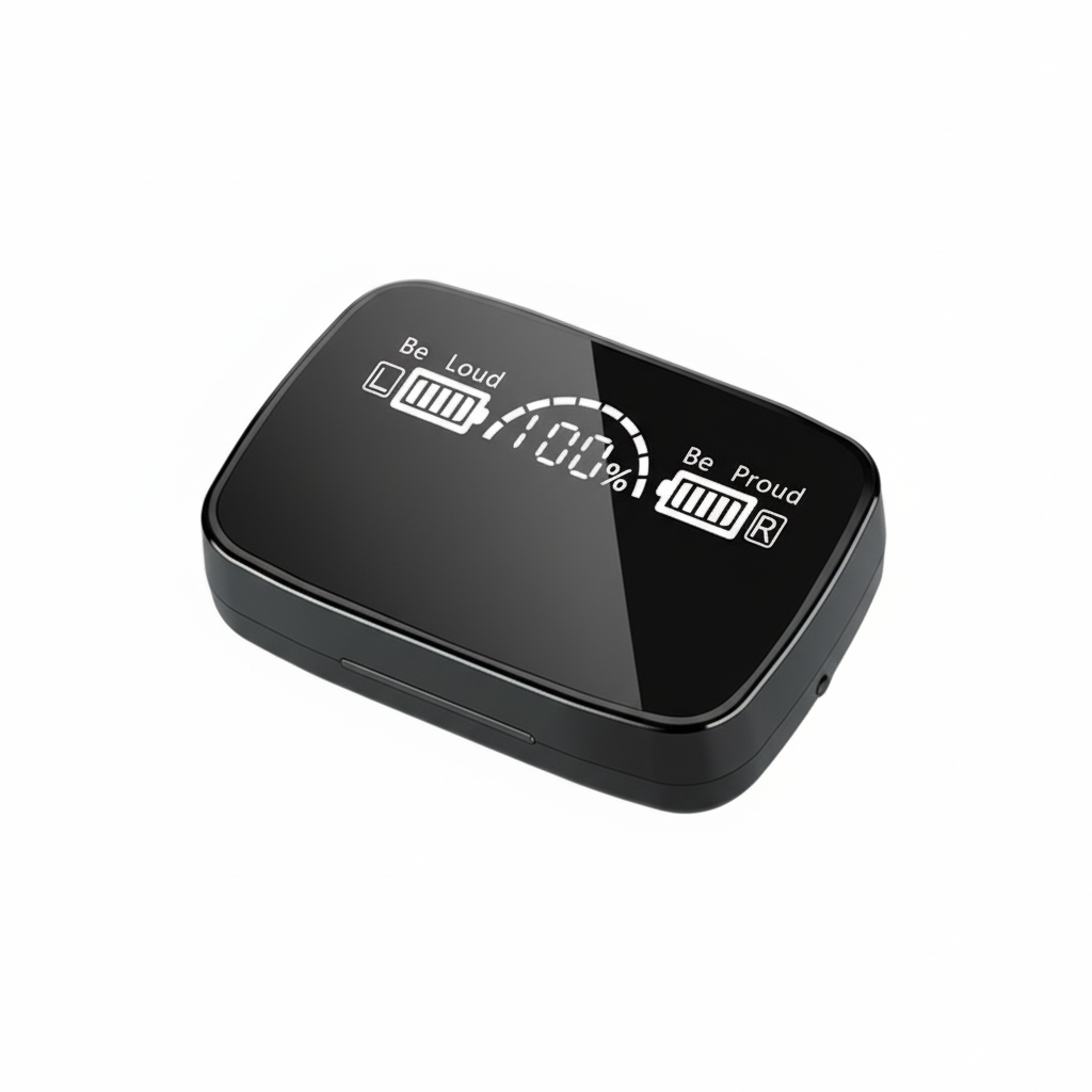 Cuffie Bluetooth wireless M9 TWS con controllo touch, auricolari in-ear impermeabili con microfono, auricolari Bluetooth