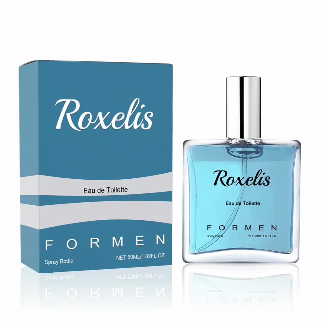 Roxelis Men's Eau De Toilette Spray Perfume 50ml Long Lasting Fragrance Fresh Natural Elegant Men's Niche Perfume - Acquisti Online