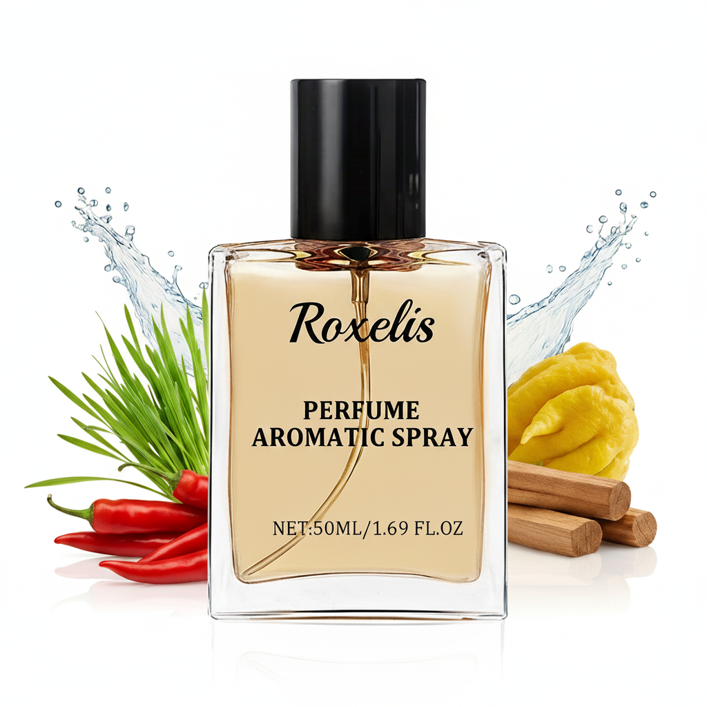 Roxelis Men's Aromatic Spray Perfume 50ml Fragrance Men Release Charm Light Elegant Fresh Atmosphere Perfume