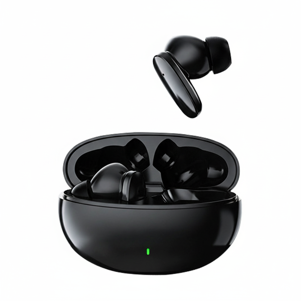 Auricolari wireless S90 True BT 5.1 TWS con controllo touch, auricolari con display LED per iOS Android iPhone
