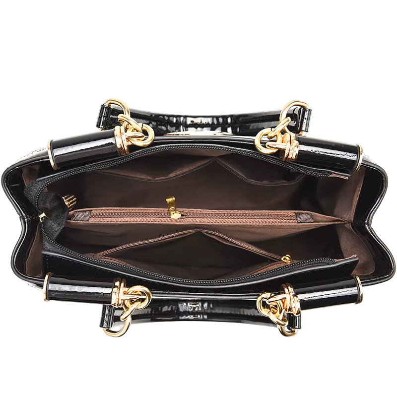 Women's Handbag Bag Multi Zipper Pocket Large Capacity Luxury Shoulder Bag Diagonal Crossbody Fashion Women's Bag