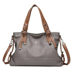 Women's Handbag Original Leather Women Shoulder Handbag Multi Pocket Large Capacity Crossboday Women Handbag